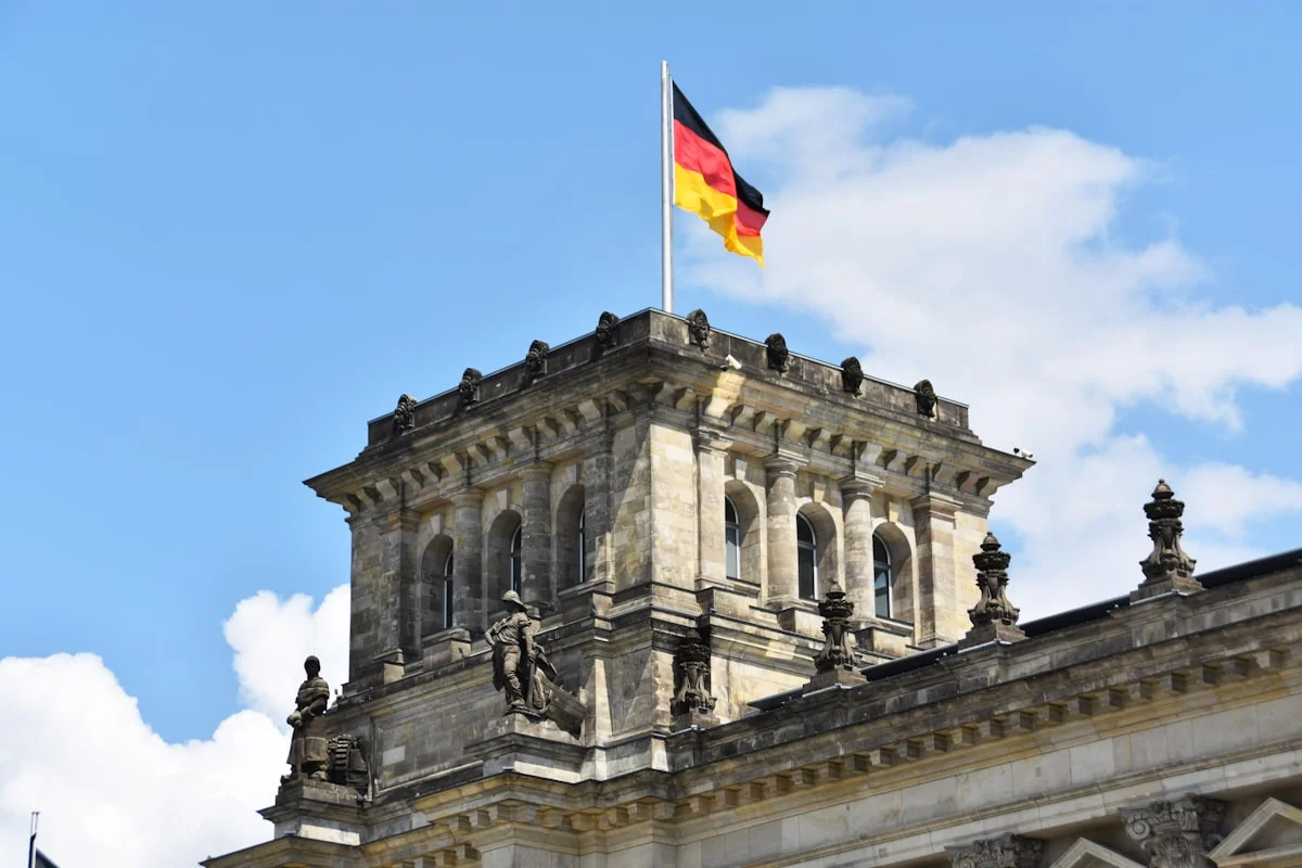 Expat civil servant working in a German public-sector office