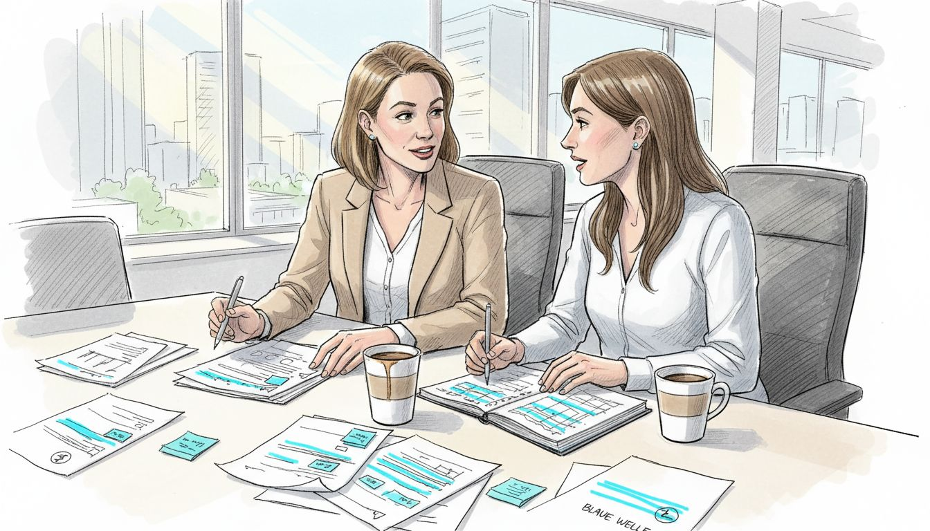 Iki mesai arkadasi hangi saglik sigortasinin kendileri icin en iyi oldugunu tartiyor