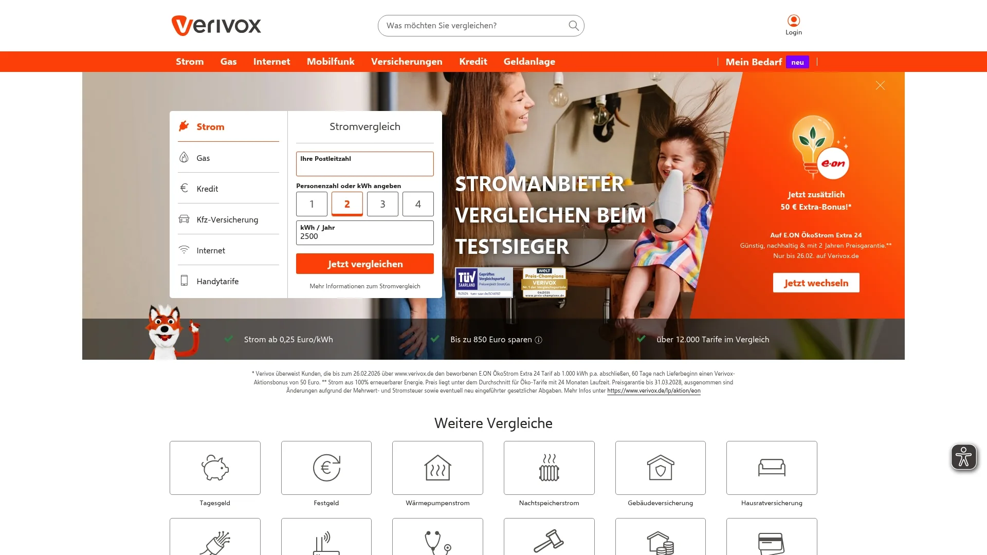 Verivox Screenshot