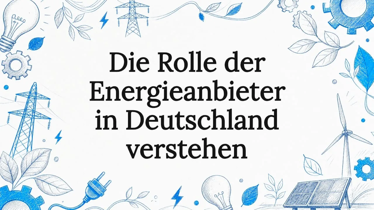 What does an energy provider do – understanding their role in the German energy market